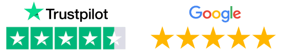 review starts Trustpilot & Google